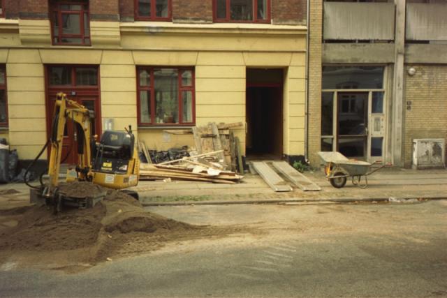 Asfalten skal ud, og gruset skal ind
