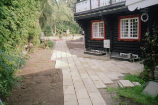 Flisegangene begynder at tage form, klik for stort format